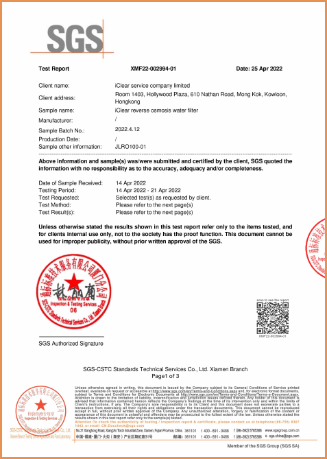 Certificate 1